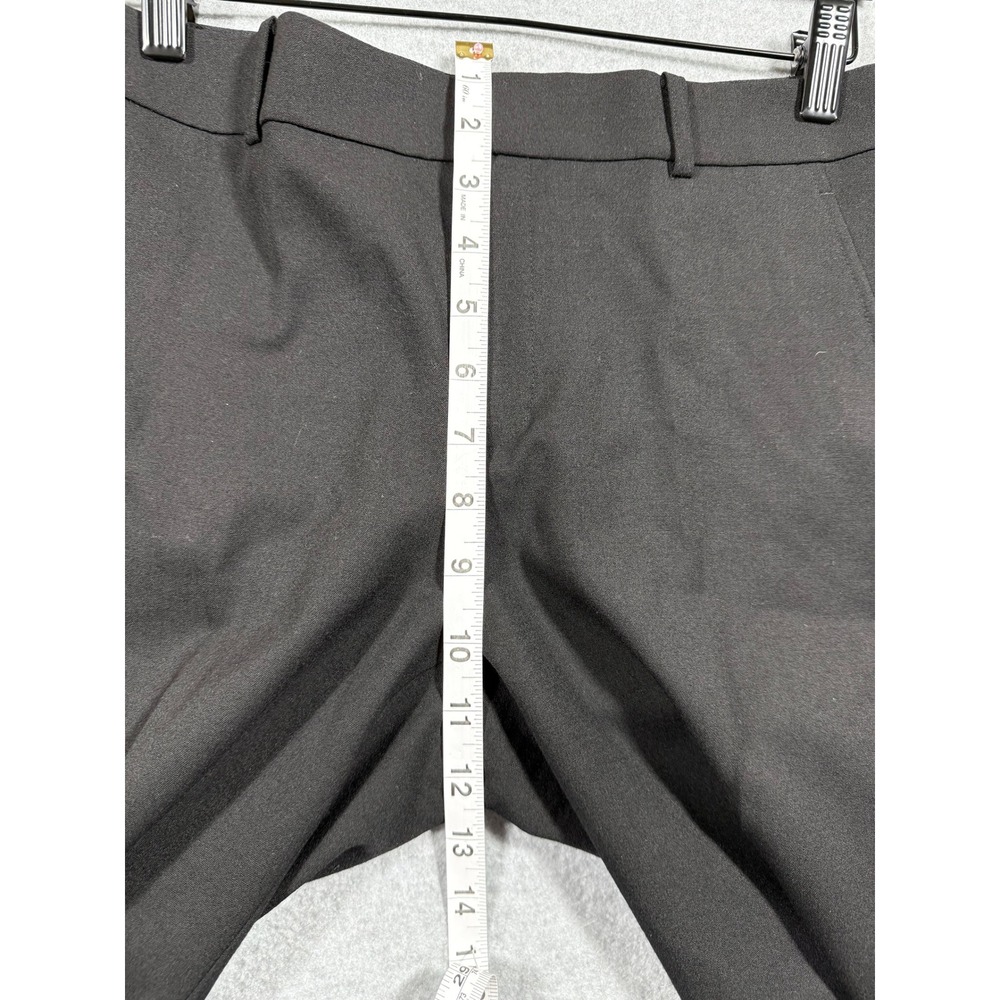 Ralph Lauren‎ Womens Black Wool Blend Tailored Dress Pants 4 Straight Trousers - Picture 9 of 17